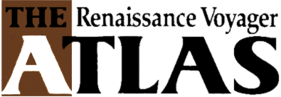 The Atlas Renaissance Voyager logo for PC Engine CD