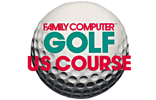 Golf US Course logo for Famicom Disk System