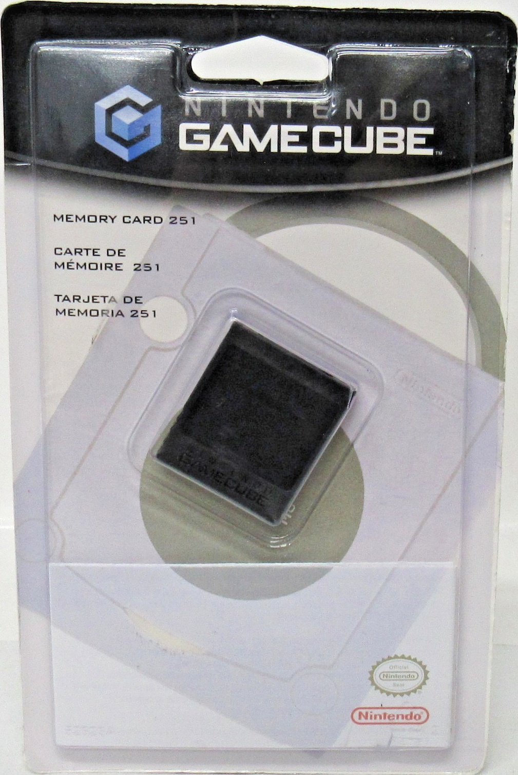251 Block Memory Card box art for Gamecube