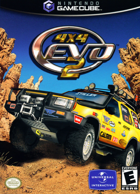 4x4 EVO 2 box art for Gamecube