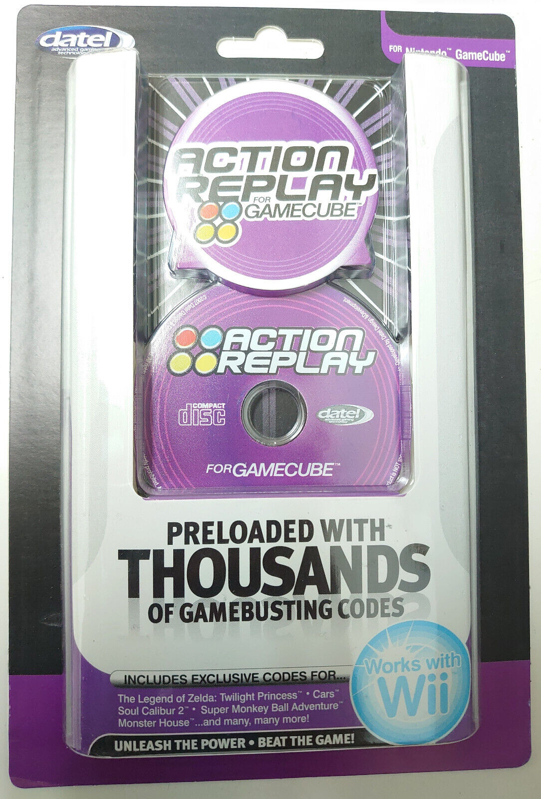 Action Replay box art for Gamecube