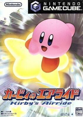 Kirby's Airride box art for Gamecube