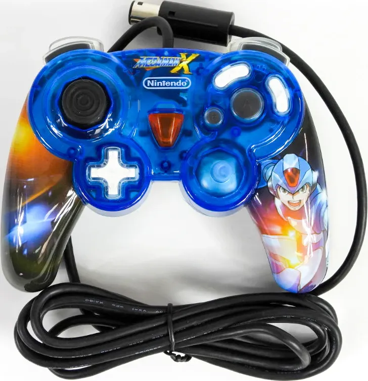 Mega Man X Controller box art for Gamecube