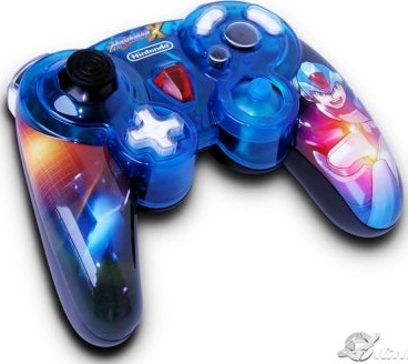 Mega Man X Controller box art for Gamecube