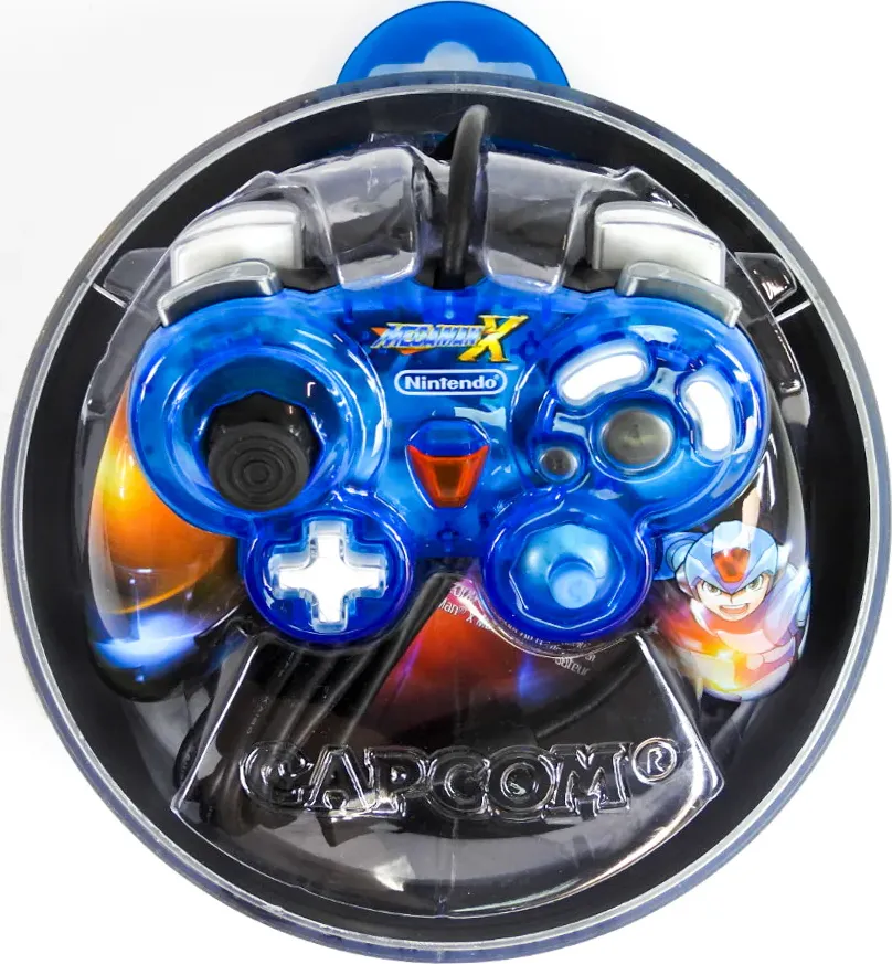 Mega Man X Controller box art for Gamecube