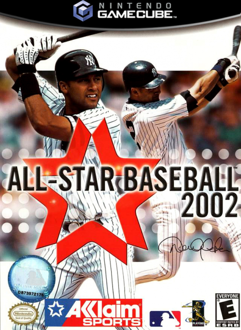 All-Star Baseball 2002 box art for Gamecube
