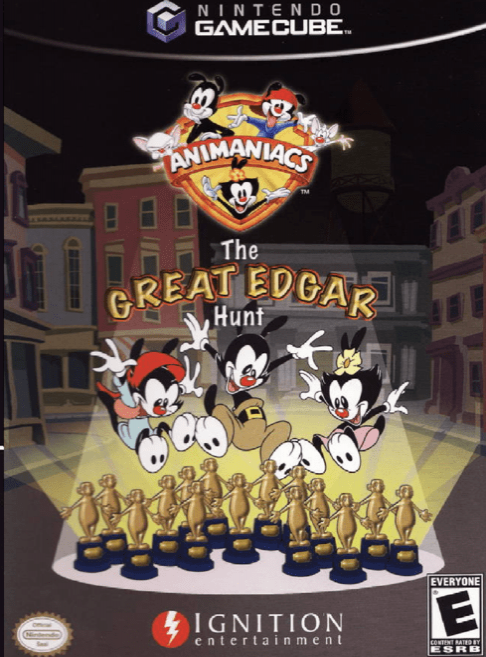 Animaniacs The Great Edgar Hunt box art for Gamecube