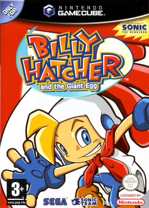 Billy Hatcher and the Giant Egg box art for Gamecube