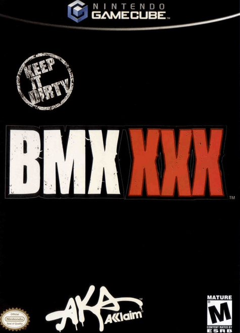BMX XXX box art for Gamecube