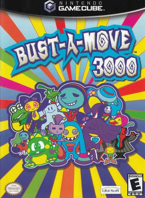 Bust-A-Move 3000 box art for Gamecube