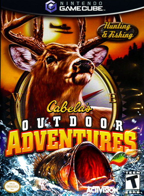 Cabela's Outdoor Adventures box art for Gamecube