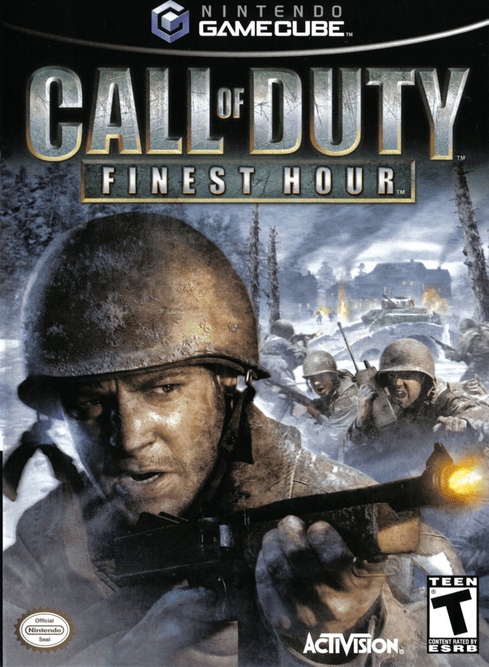 Call of Duty Finest Hour box art for Gamecube