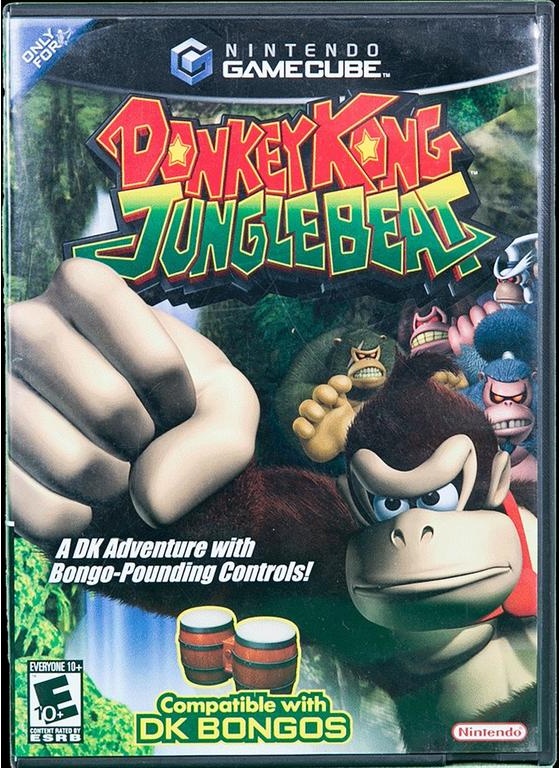 Donkey Kong Jungle Beat [Bongos Bundle] box art for Gamecube