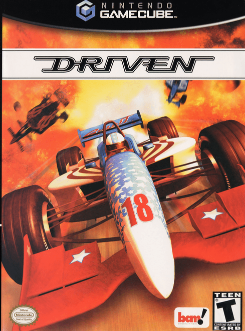 Driven box art for Gamecube