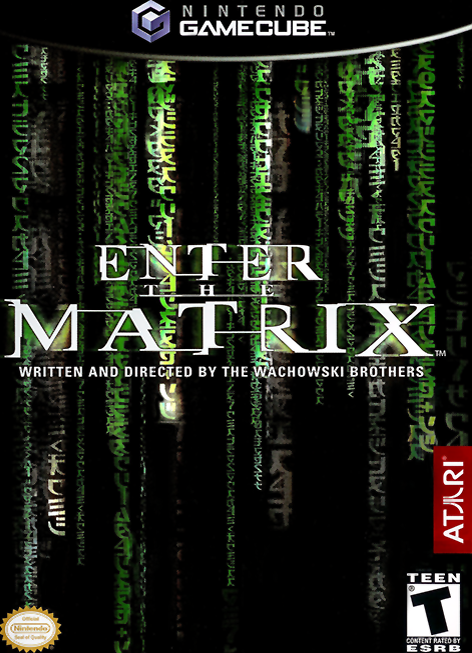 Enter the Matrix box art for Gamecube