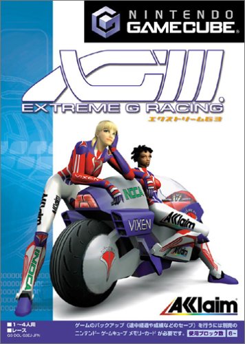Extreme-G 3 box art for Gamecube