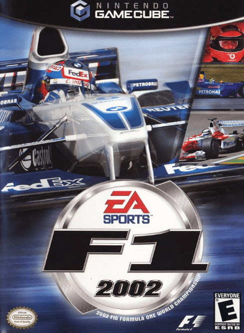 F1 2002 box art for Gamecube