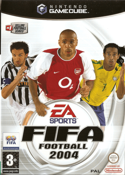 FIFA Football 2004 box art for Gamecube