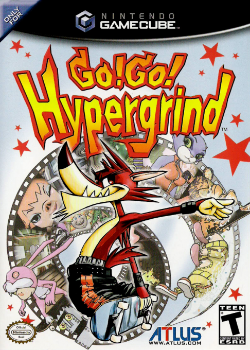 Go Go Hypergrind box art for Gamecube