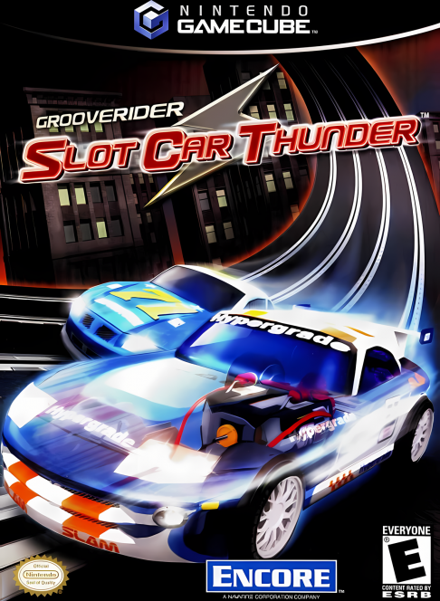 Grooverider Slot Car Thunder box art for Gamecube