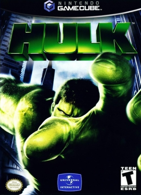Hulk box art for Gamecube