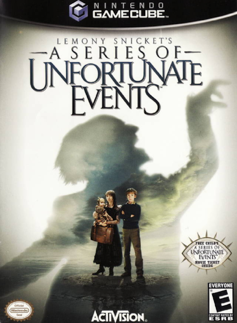 Lemony Snicket's A Series of Unfortunate Events box art for Gamecube