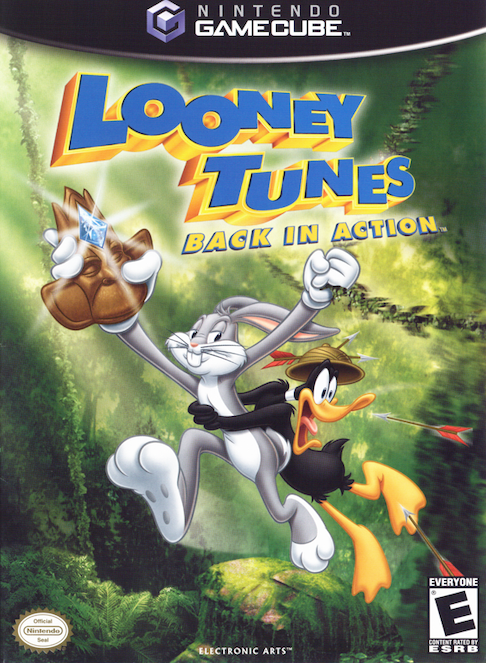 Looney Tunes Back in Action box art for Gamecube