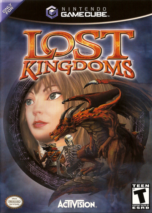 Lost Kingdoms box art for Gamecube