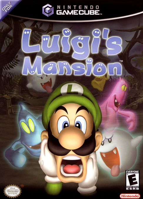 Luigi's Mansion [Player's Choice] box art for Gamecube