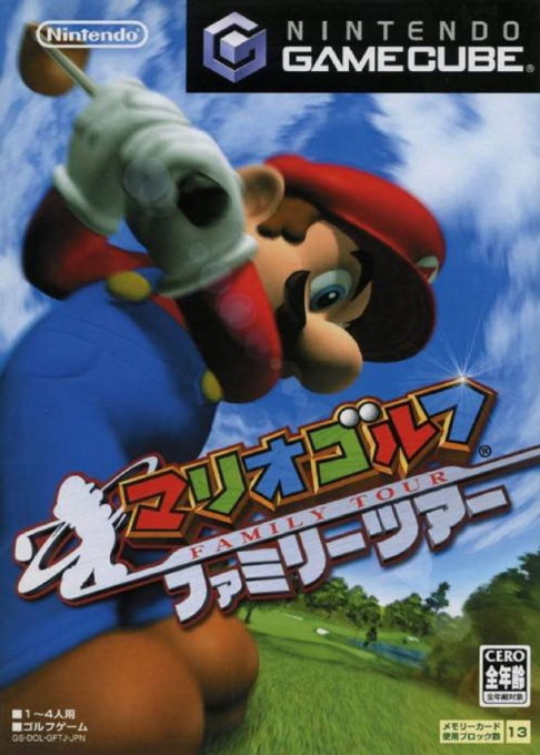 Mario Golf Family Tour box art for Gamecube