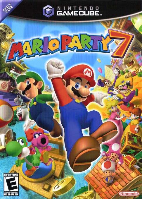 Mario Party 7 [Microphone Bundle] box art for Gamecube