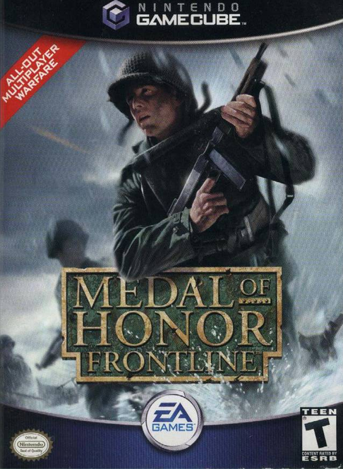 Medal of Honor Frontline box art for Gamecube