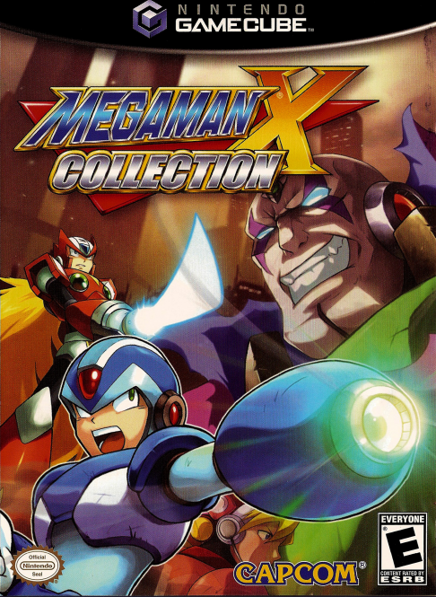 Mega Man X Collection box art for Gamecube