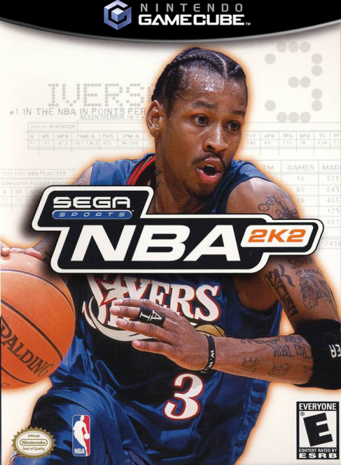 NBA 2K2 box art for Gamecube
