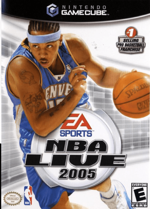 NBA Live 2005 box art for Gamecube