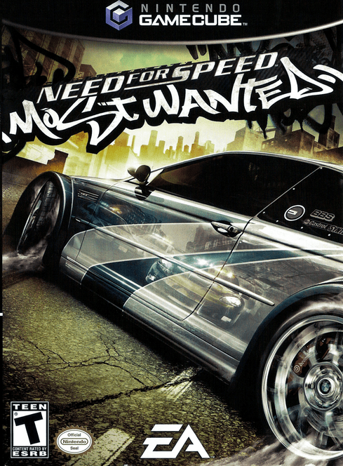 Need for Speed Most Wanted box art for Gamecube