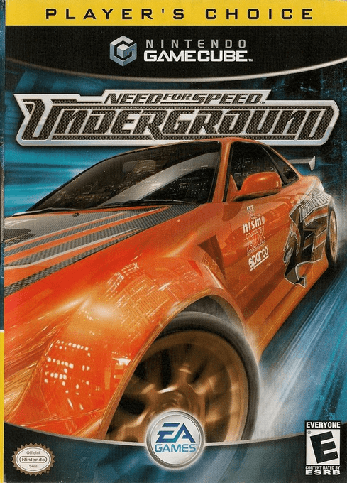 Need for Speed Underground box art for Gamecube