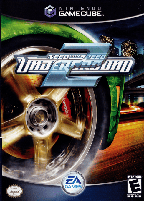 Need for Speed Underground 2 box art for Gamecube