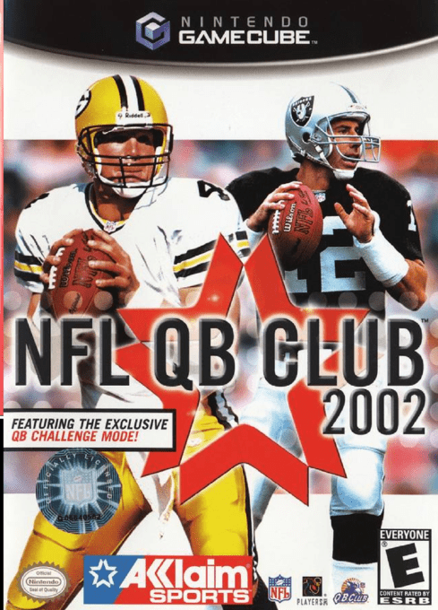 NFL QB Club 2002 box art for Gamecube