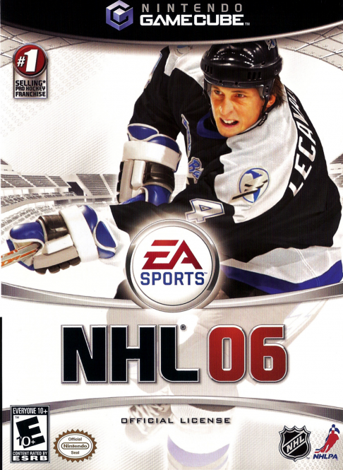 NHL 06 box art for Gamecube