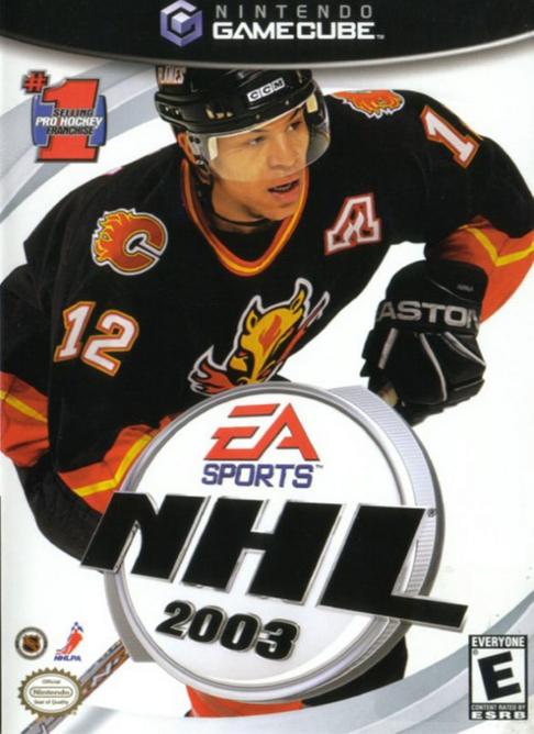 NHL 2003 box art for Gamecube