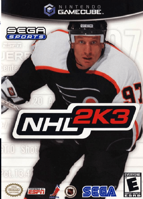 NHL 2K3 box art for Gamecube
