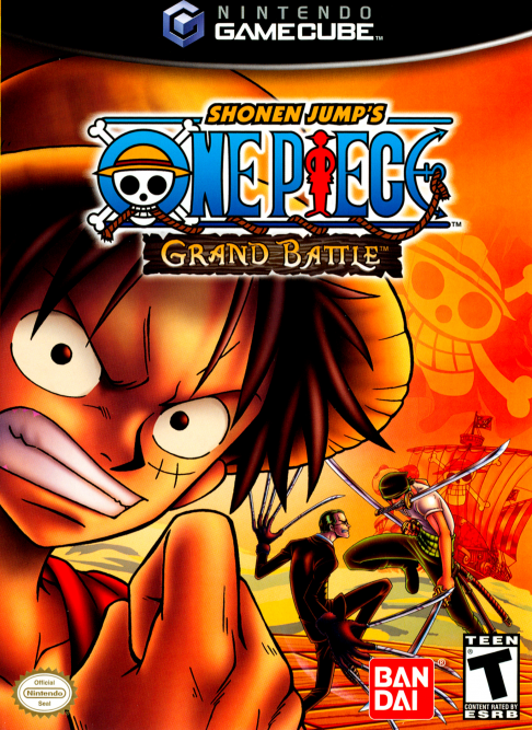 One Piece Grand Battle box art for Gamecube
