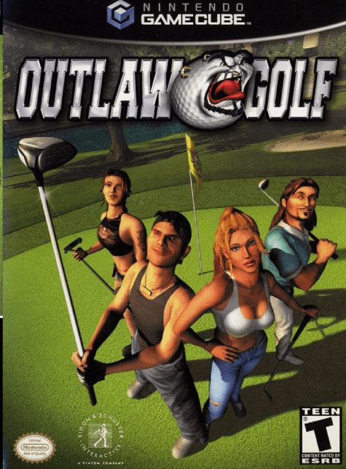 Outlaw Golf box art for Gamecube