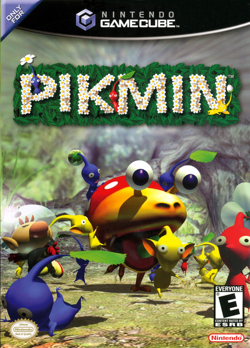 Pikmin [Player's Choice] box art for Gamecube