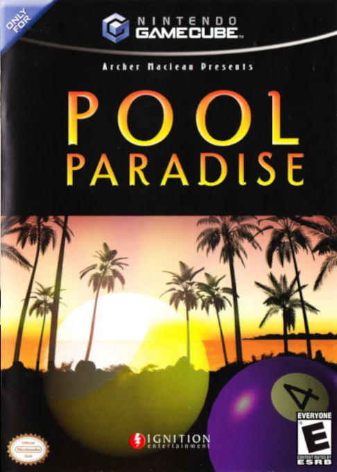 Pool Paradise box art for Gamecube