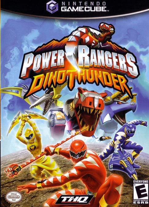 Power Rangers Dino Thunder box art for Gamecube