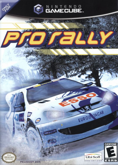 Pro Rally box art for Gamecube