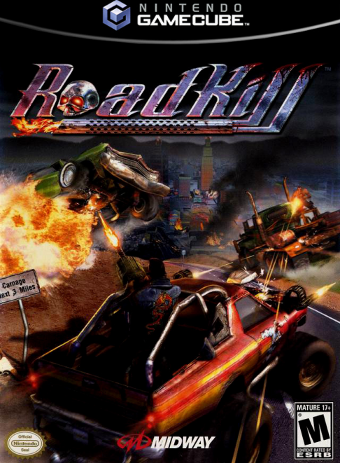 Roadkill box art for Gamecube
