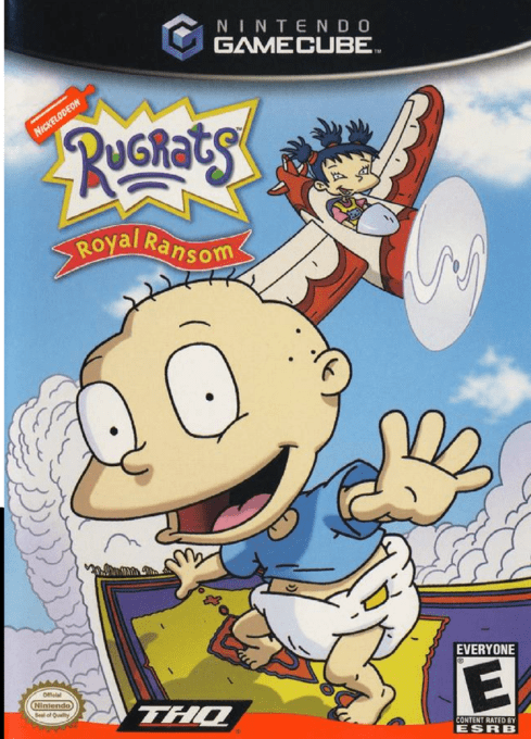 Rugrats Royal Ransom box art for Gamecube